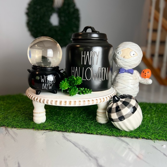 Rae Dunn Black Happy Halloween Chubby Canister - Picture 7 of 9